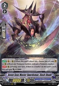 Seven Seas Master Swordsman, Slash Shade - D-VS06: V Clan Collection Vol.6 - Cardfight Vanguard card