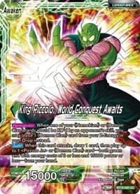 King Piccolo // King Piccolo, World Conquest Awaits - Dawn of the Z-Legends - Dragon Ball Super: Masters card
