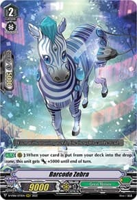 Barcode Zebra - D-VS06: V Clan Collection Vol.6 - Cardfight Vanguard card