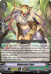 Monoculus Tiger - D-VS06: V Clan Collection Vol.6 - Cardfight Vanguard card