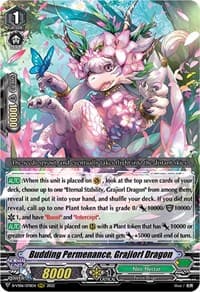 Budding Permenance, Grajiorl Dragon - D-VS06: V Clan Collection Vol.6 - Cardfight Vanguard card