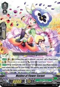 Maiden of Flower Carpet - D-VS06: V Clan Collection Vol.6 - Cardfight Vanguard card