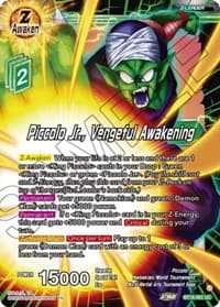 Piccolo Jr., Vengeful Awakening - Dawn of the Z-Legends - Dragon Ball Super: Masters card
