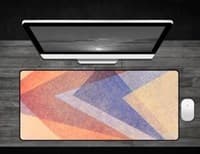 Pastel Woven Shapes - Deskmat - GamerMats Playmats - Playmats card