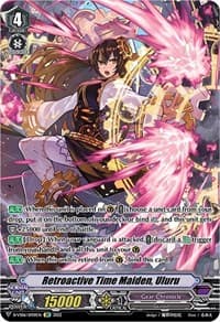 Retroactive Time Maiden, Uluru (SP) - D-VS06: V Clan Collection Vol.6 - Cardfight Vanguard card