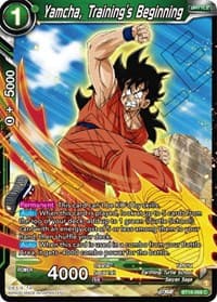 Yamcha, Training's Beginning - Dawn of the Z-Legends - Dragon Ball Super: Masters card