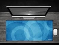 Blue Circles - Deskmat - GamerMats Playmats - Playmats card