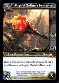 Vengeful Gladiator's Bonecracker - Drums of War - WoW card