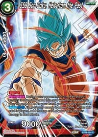 SSB Son Goku, Help from the Past - Dawn of the Z-Legends - Dragon Ball Super: Masters card