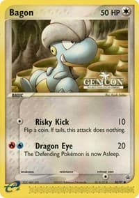Bagon - 50/97 (Gen Con 2004 Promo) - Nintendo Promos - Pokemon card