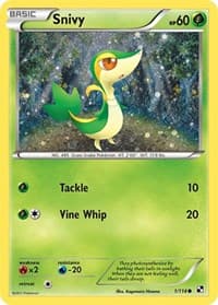 Snivy - 1/114 (Cosmos Holo) - Miscellaneous Cards & Products - Pokemon card