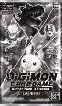 Winner Pack -X Record- - Digimon Promotion Cards - Digimon Card Game card