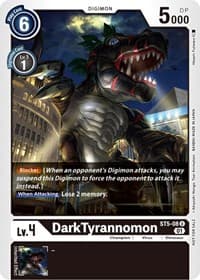 DarkTyrannomon (Winner Pack X Record) - Starter Deck 05: Machine Black - Digimon Card Game card