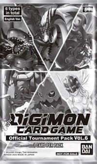 Official Tournament Pack Vol.6 - Digimon Promotion Cards - Digimon Card Game card