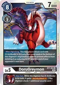 DoruGreymon (Official Tournament Pack Vol. 6) - Next Adventure - Digimon Card Game card