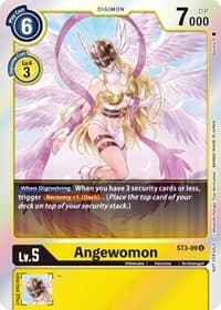 Angewomon (Official Tournament Pack Vol. 6) - Starter Deck 03: Heaven's Yellow - Digimon Card Game card