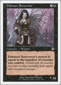 Dakmor Sorceress - Starter 1999 - Magic: The Gathering card
