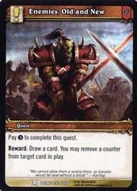 Enemies, Old and New - Drums of War - WoW card