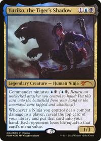Yuriko, the Tiger's Shadow - Unique and Miscellaneous Promos - Magic: The Gathering card