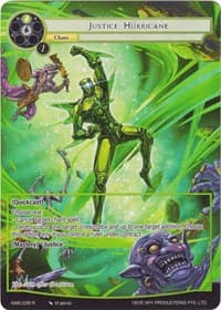 Justice Hurricane (Full Art) - A New World Emerges - Force of Will card
