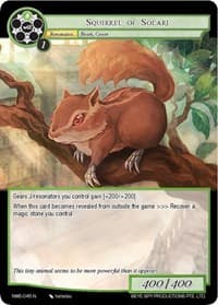 Squirrel of Solari - A New World Emerges - Force of Will card