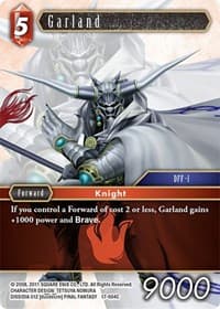Garland - Rebellion's Call - Final Fantasy TCG card