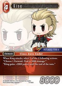 King - Rebellion's Call - Final Fantasy TCG card