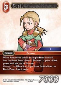 Scott - Rebellion's Call - Final Fantasy TCG card