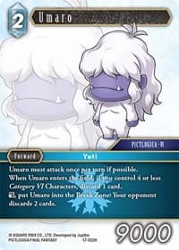 Umaro - Rebellion's Call - Final Fantasy TCG card