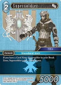 Supersoldier - Rebellion's Call - Final Fantasy TCG card