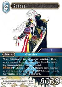 Setzer - Rebellion's Call - Final Fantasy TCG card