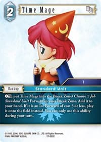 Time Mage - Rebellion's Call - Final Fantasy TCG card