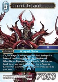 Garnet Bahamut - Rebellion's Call - Final Fantasy TCG card