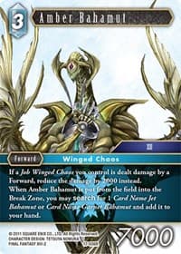 Amber Bahamut - Rebellion's Call - Final Fantasy TCG card