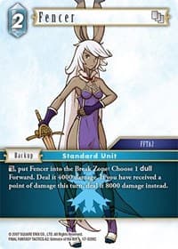 Fencer - Rebellion's Call - Final Fantasy TCG card