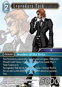 Legendary Turk - Rebellion's Call - Final Fantasy TCG card