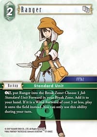 Ranger - Rebellion's Call - Final Fantasy TCG card