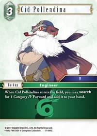 Cid Pollendina - Rebellion's Call - Final Fantasy TCG card