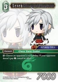 Seven - Rebellion's Call - Final Fantasy TCG card