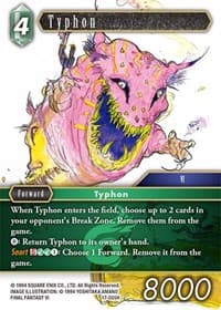 Typhon - Rebellion's Call - Final Fantasy TCG card