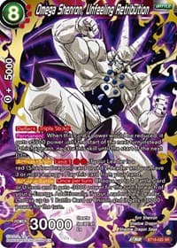 Omega Shenron, Unfeeling Retribution - Dawn of the Z-Legends - Dragon Ball Super: Masters card