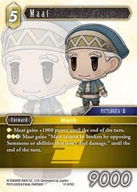 Maat - Rebellion's Call - Final Fantasy TCG card