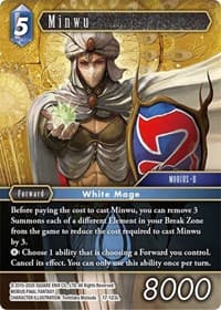 Minwu - Rebellion's Call - Final Fantasy TCG card