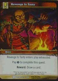 Revenge is Tasty - Drums of War - WoW card
