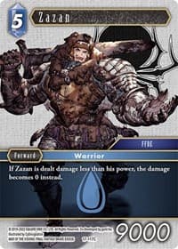 Zazan - Rebellion's Call - Final Fantasy TCG card