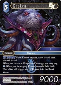 Kraken EX - Rebellion's Call - Final Fantasy TCG card