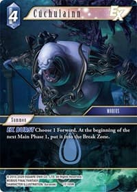Cuchulainn EX - Rebellion's Call - Final Fantasy TCG card