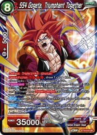 SS4 Gogeta, Triumphant Together - Dawn of the Z-Legends - Dragon Ball Super: Masters card