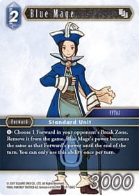Blue Mage - Rebellion's Call - Final Fantasy TCG card