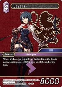 Learte - Rebellion's Call - Final Fantasy TCG card